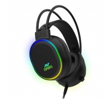 Ant Esports H1000 Wired Gaming Headset with Mic & RGB Light